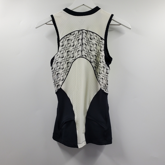 Pearl Izumi Elite Green Bike Tank Half Zip Fitness - Picture 3 of 6